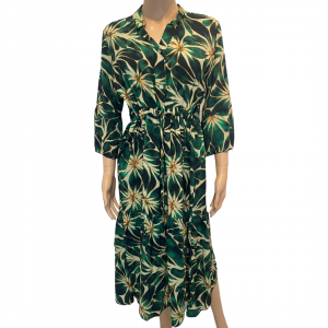 Robe Irsa - Longue à motifs