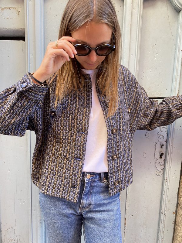 Veste Velvet Natte Blue